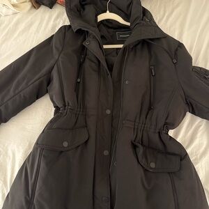 BCBGMaxAzria Black Puffer Jacket